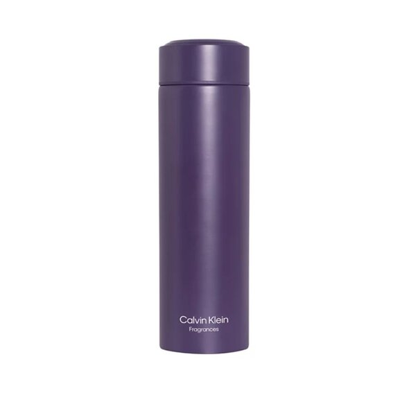 Calvin Klein Fragrances Water Bottle,Purple,Stainless Steel,Boxed,8 x 2 inch-NEW - Picture 8 of 11